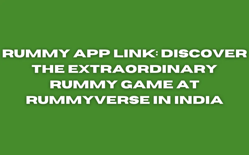 rummy app link